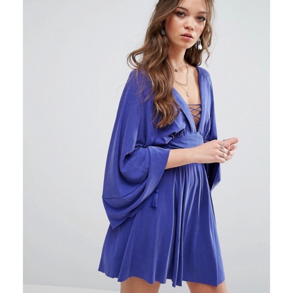 Free People Dresses & Skirts - NWT Free People Kimono Tie Up Dress Sz 4